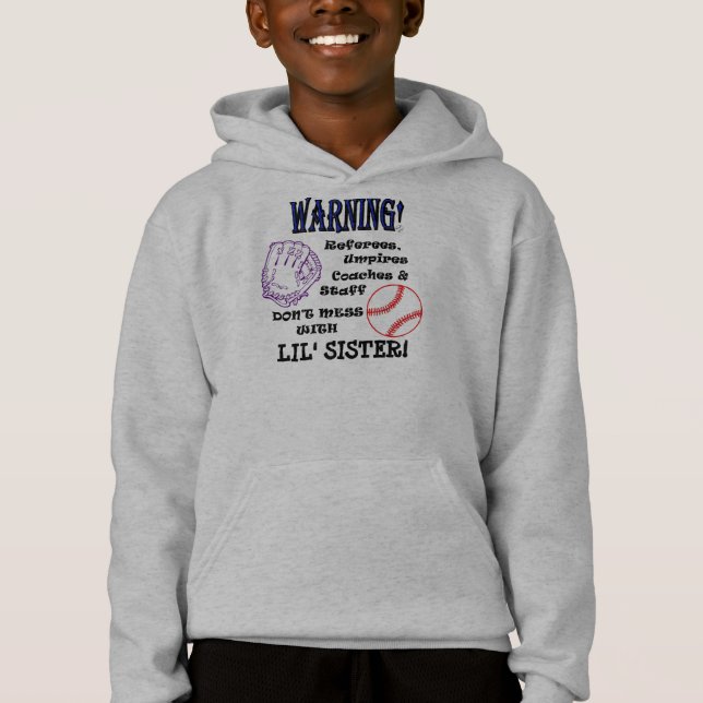 Verwirren Sie nicht mit Lil SchwesterHoodie Hoodie (Vorderseite)