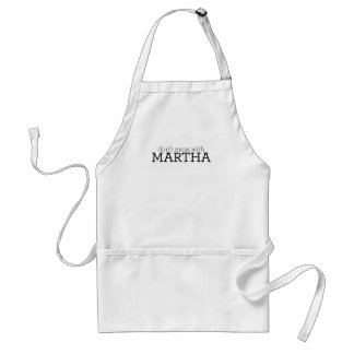 Verwirren Sie nicht mit Martha-Schürze Schürze