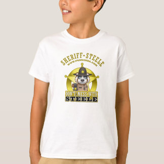 Verwirren Sie nicht mit Steele (Sheriff Steele) T-Shirt