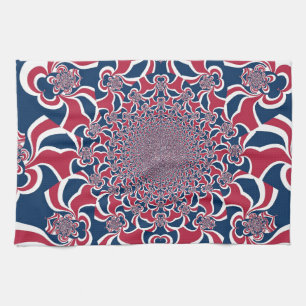 Verwirren von Kaleidoskop Art Print Handtuch