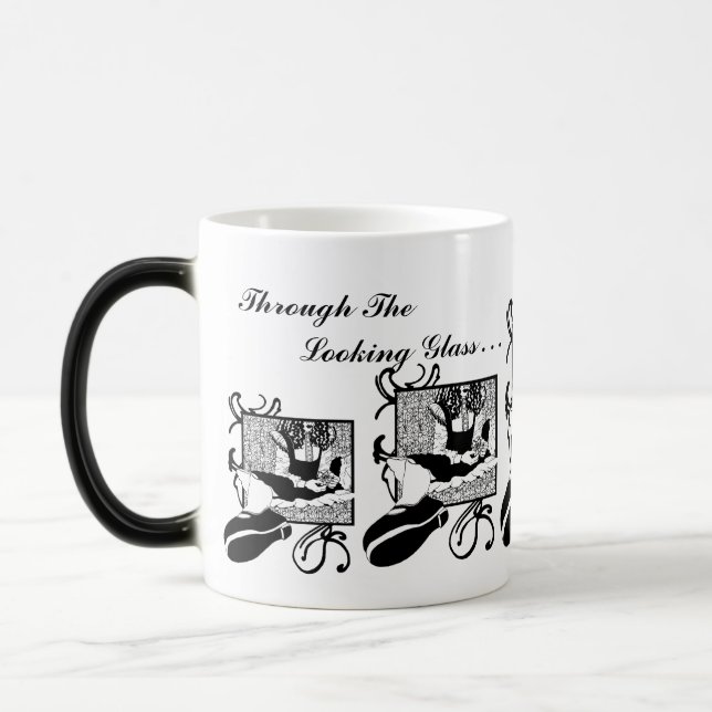 Verwirrte Alice Verwandlungstasse (Links)