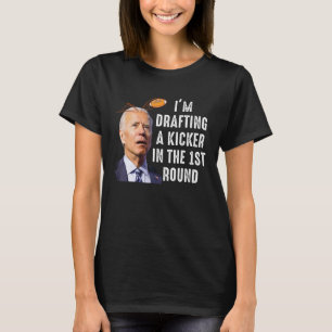 Verwirrte Drafting Kicker Funny Fantasy Football D T-Shirt