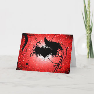 Verwirrte Liebe Feiertagskarte