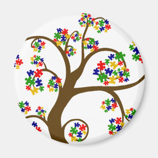 Verwirrter Baum des Lebens Magnet
