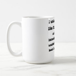 Verwirrter Federball – Bunter Cartoon-Vogel Kaffeetasse