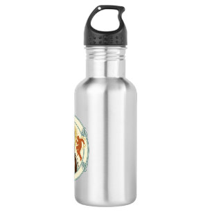 Verwirrter Jesus Viraler Tanztrend Silhouette Vide Edelstahlflasche