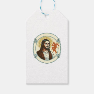 Verwirrter Jesus Viraler Tanztrend Silhouette Vide Geschenkanhänger