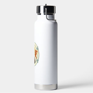 Verwirrter Jesus Viraler Tanztrend Silhouette Vide Trinkflasche