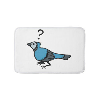 Verwirrter Vogel Badematte