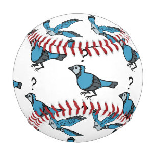 Verwirrter Vogel Baseball