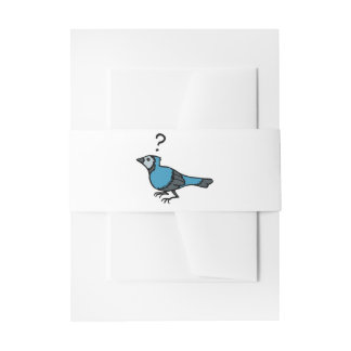 Verwirrter Vogel Einladungsbanderole