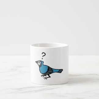 Verwirrter Vogel Espressotasse