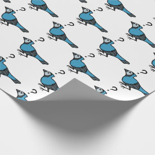 Verwirrter Vogel Geschenkpapier