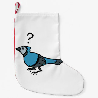 Verwirrter Vogel Kleiner Weihnachtsstrumpf