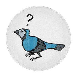 Verwirrter Vogel Schneidebrett