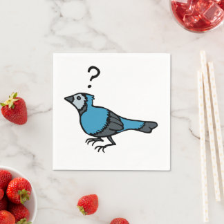 Verwirrter Vogel Serviette