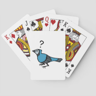Verwirrter Vogel Spielkarten
