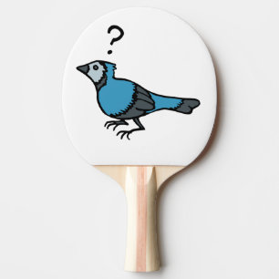 Verwirrter Vogel Tischtennis Schläger