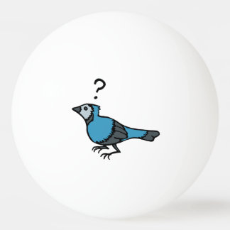 Verwirrter Vogel Tischtennisball