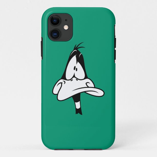 Verwirrtes DAFFY DUCK™-Gesicht Case-Mate iPhone Hülle (Rückseite)