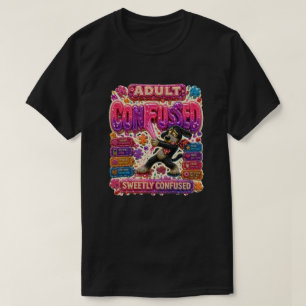 Verwirrtes lustiges sarkastisches T-Shirt für Über