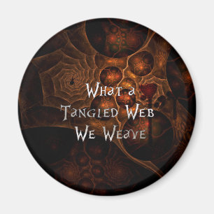 Verwirrtes Netz Magnet
