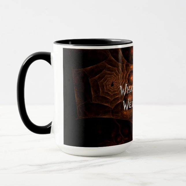 Verwirrtes Netz Tasse (Links)