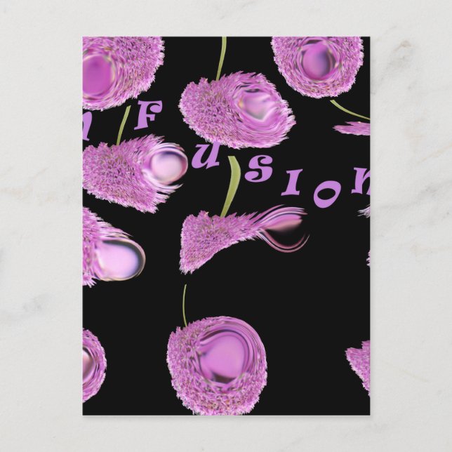 Verwirrtheit Postkarte (Vorderseite)