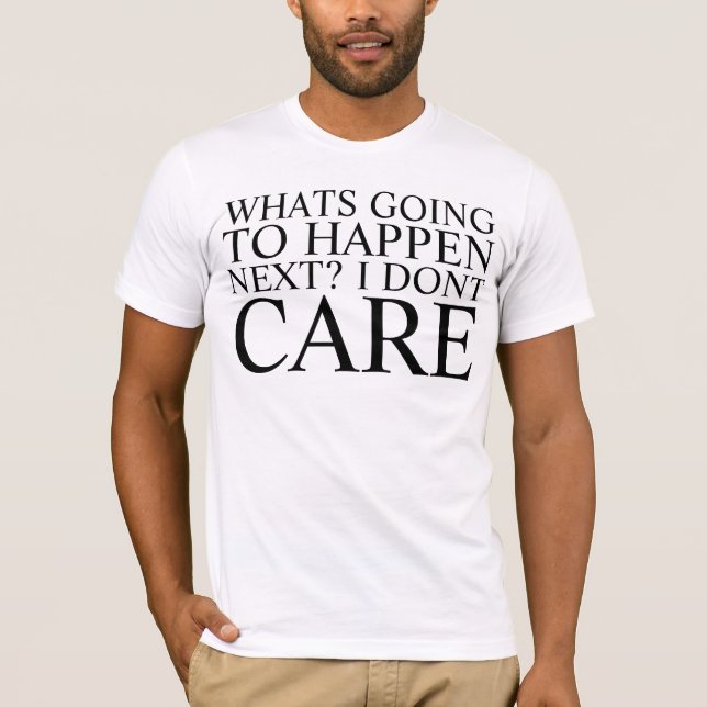 Verwirrung/Apathie T-Shirt (Vorderseite)