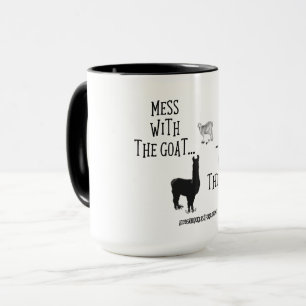 Verwirrung mit der Ziegen-Klassiker-Tasse Tasse