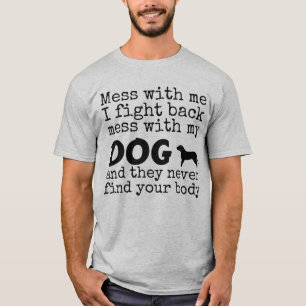 Verwirrung mit meinem HUNDElustigen T-Stück T-Shirt