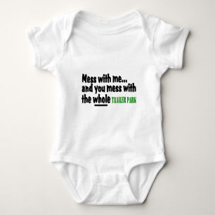 Verwirrung mit mir Sie Verwirrung mit der ganzen Baby Strampler