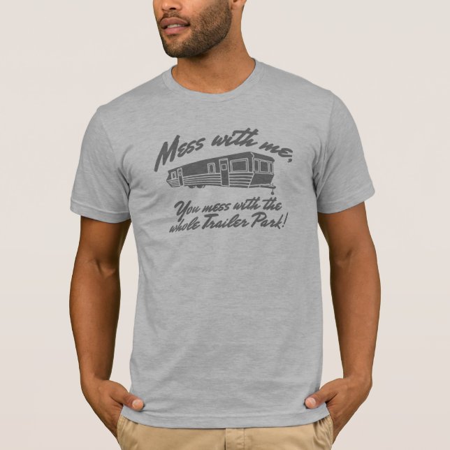 Verwirrung mit mir Sie Verwirrung mit der ganzen T-Shirt (Vorderseite)