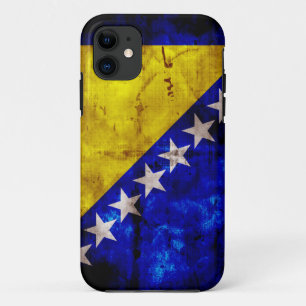 Verwitterte Bosnien-Flagge title_seo2