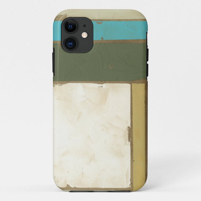 Verwitterte Platten-Malerei von Jennifer Case-Mate iPhone Hülle (Rückseite)