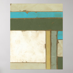 Verwitterte Platten-Malerei von Jennifer Poster
