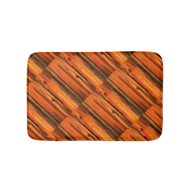 verwitterte Stallplatten Badematte (Vorderseite)
