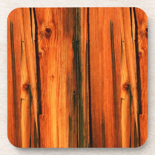 verwitterte Stallplatten Untersetzer (Vorderseite)
