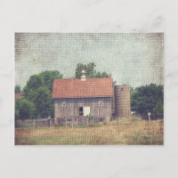 Verwitterter Holzstall