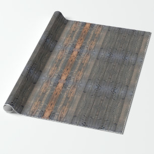 Verwitterter Redwood Fence Closeup Foto Image Prin Geschenkpapier