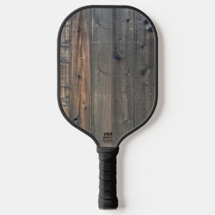 Verwitterter Redwood Fence Closeup Foto Image Prin Pickleball Schläger