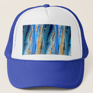verwittertes Blauholz Truckerkappe
