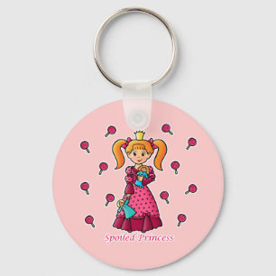 verwöhnte Prinzessin Schlüsselanhänger