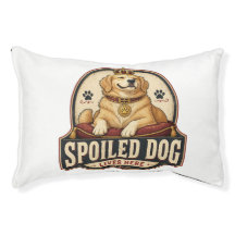 Verwöhnter Hund lebt hier Golden Retriever Hundeli