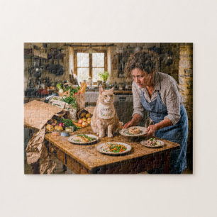 Verwöhntes Katzen-Gourmet-Buffet