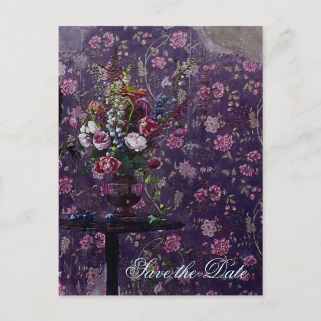 Verworfene Blume ~ Postkarte / Einladungen (Vorderseite)