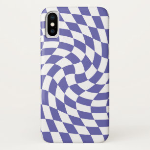 Verworfene Karos Retro Psychedelic Case-Mate iPhone Hülle