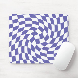 Verworfene Karos Retro Psychedelic Mousepad
