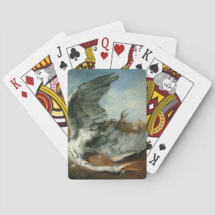 Verwundete Heron (von George Frederick Watts) Spielkarten