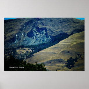 verwundeter Hügel Poster